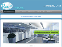 Tablet Screenshot of premierjanitorialservicesak.com